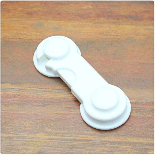 5pc/lot Plastic Cabinet Lock Child Safety Baby Protection From Children Safe Locks for Refrigerators Baby Security Drawer Latches